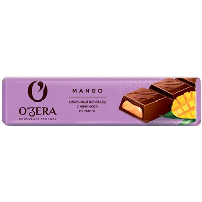 Батончик шоколадный OZera Манго 50гр
