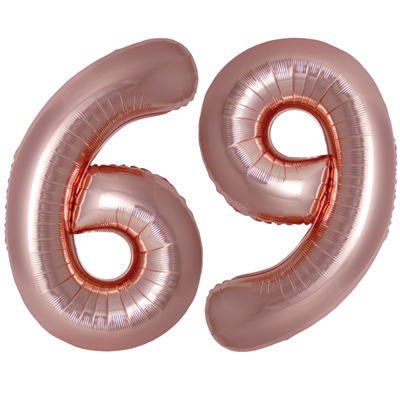 Ф ЦИФРА 6/9  40" SLIM Rose Gold