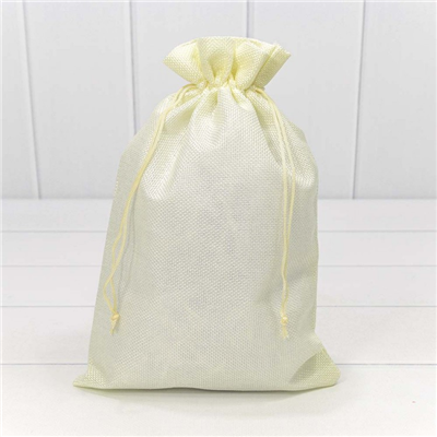 Мешок из льна 20х30см бежевый