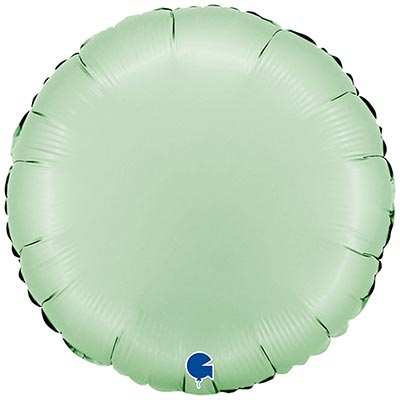Г Б/РИС КРУГ 18" Сатин Glazed Mint