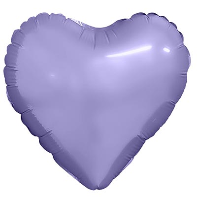 Р Б/РИС СЕРДЦЕ 9" Пастель Lavender