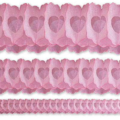 Гирлянда Декор 3,6м розовая