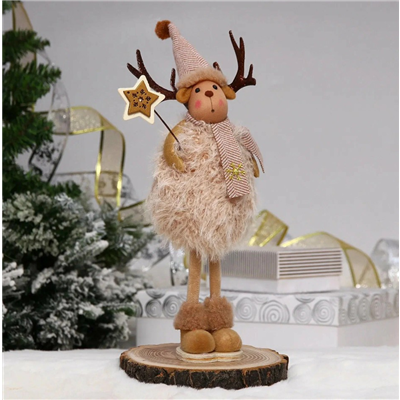 Фигурка новогодняя Олень 28см/В