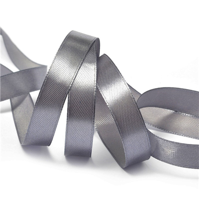 Лента атлас 25ммх23м серая/И