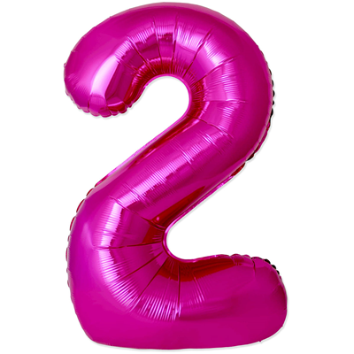 Ф ЦИФРА 2  40" SLIM Fuchsia