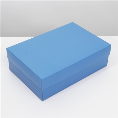Коробка складная Синяя 30х20х9см
