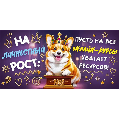 Конверт д/денег На личностный рост