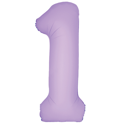 Ф ЦИФРА 1  40" SLIM Matte Lavanda