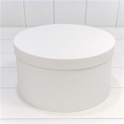 Коробки набор 10шт круглые белые