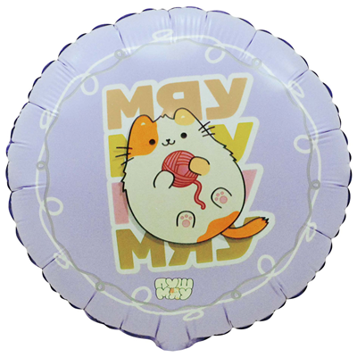 К 18" РУС МЯУ ПушМяу