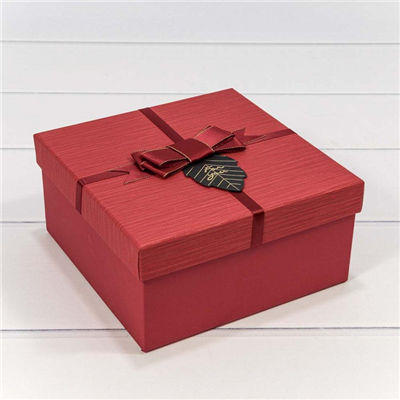 Коробки набор 3шт бант For You Красные