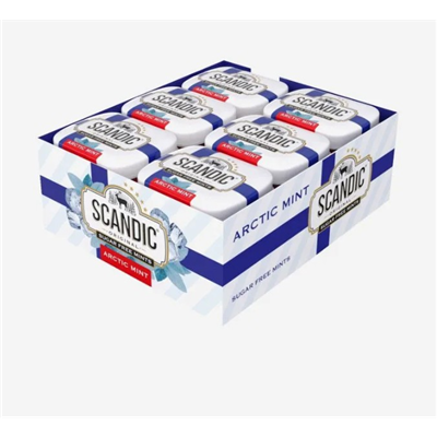 Конфеты SCANDIC арктическая мята 14г