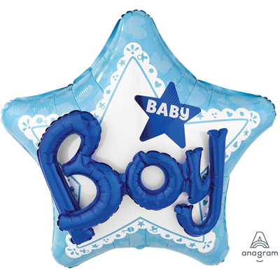 А ДЖАМБО Baby Boy звезда голубая P75