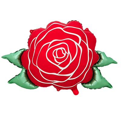 К ФИГУРА Цветок роза круглая красная