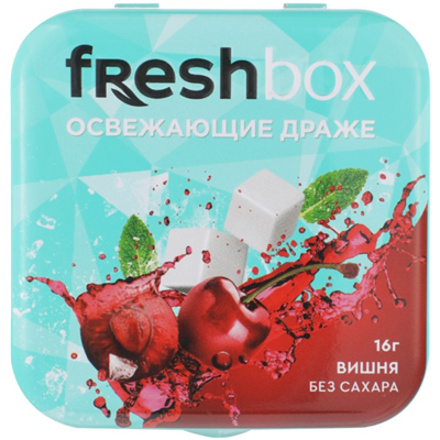 Конфеты Freshbox вишня 16г