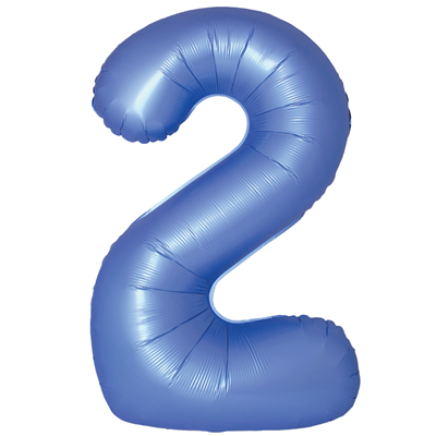 Ф ЦИФРА 2  40" SLIM Satin Blue Reflex