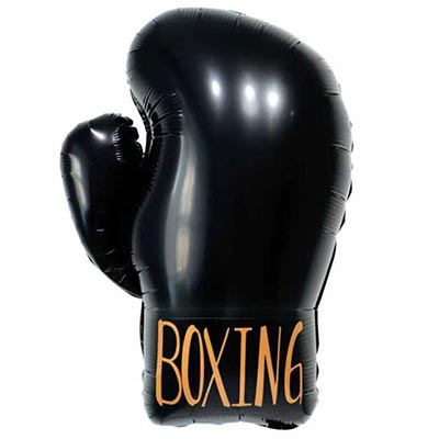 К ФИГУРА Перчатка боксерская черная