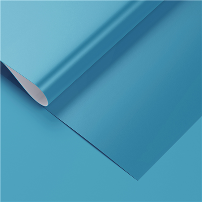 Бумага упак Голубая pantone 313 67х99см