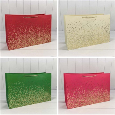 Пакет бум подар Вкрапления микс 64х42см