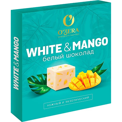 Шоколад O'Zera белый Mango 90г