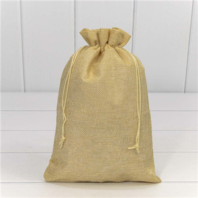 Мешок из льна 20х30см песочный