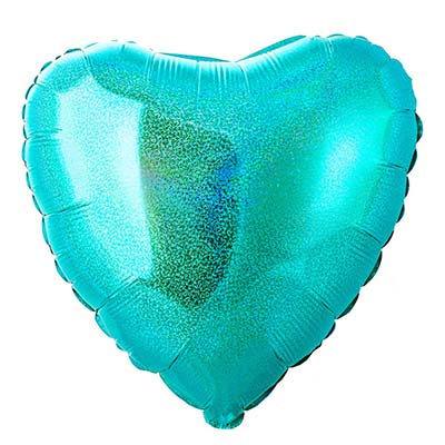 Г Б/РИС БЛЕСК СЕРДЦЕ 18" Tiffany