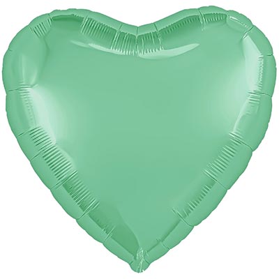 Р Б/РИС СЕРДЦЕ 18" Шалфей Бохо