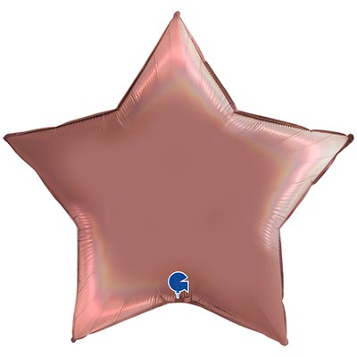 Г Б/РИС ЗВЕЗДА 36" Блеск Platinum Rose