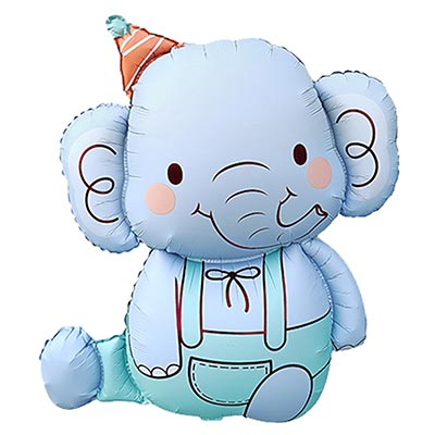 К ФИГУРА Слоненок голубой