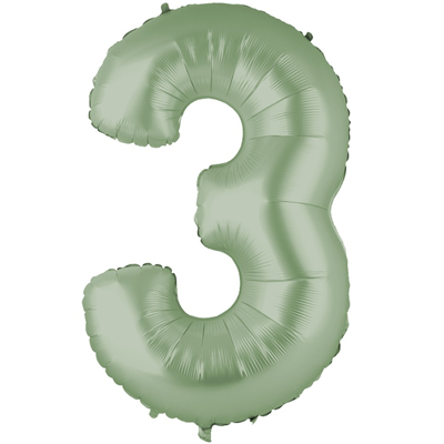Г ЦИФРА 3  40" Сатин Olive Green