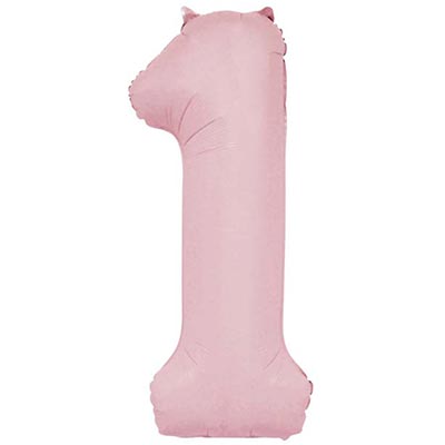 К ЦИФРА 1  40" Пастель Пыльная роза