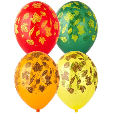 Шелкография крист 14" Осенние листья