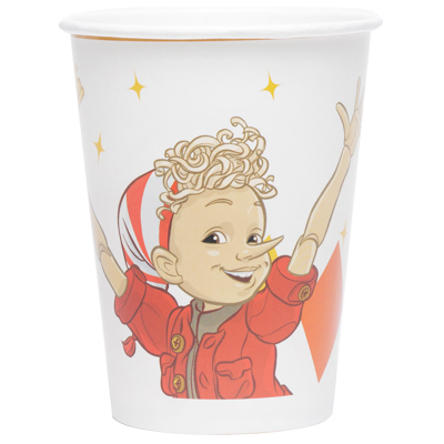 Стакан Буратино 250мл 6шт