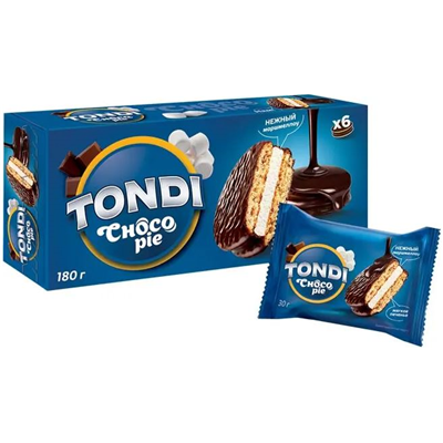 Печенье Choco Pie ваниль 180г