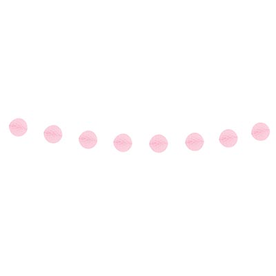 Гирлянда-шары бум розовая 3м/G