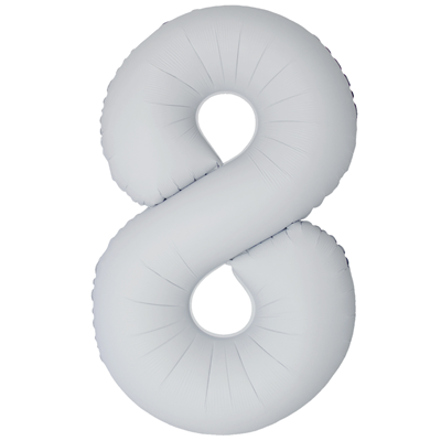 Ф ЦИФРА 8  40" SLIM Matte White