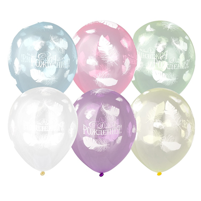 Шелкография 12" крист С ДР Перья/Е