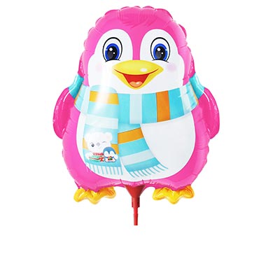 К М/ФИГУРА Пингвин розовый на палочке