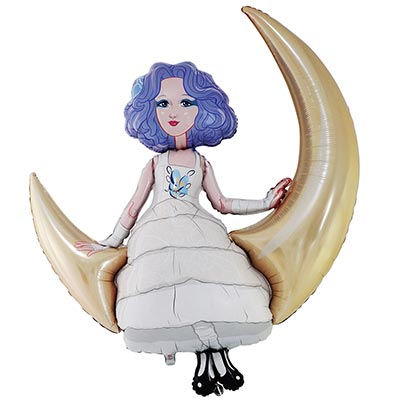 К ФИГУРА Мальвина на полумесяце