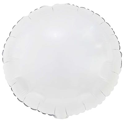 К Б/РИС КРУГ 18" Пастель White