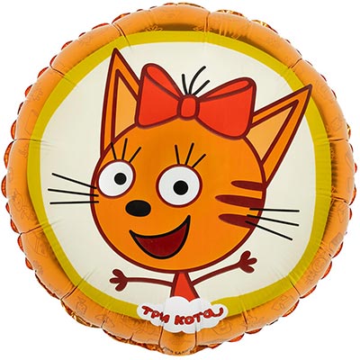 К 18" Три Кота Карамелька