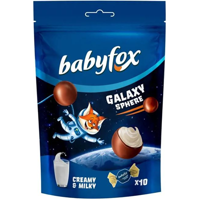 Конфеты шоколадные BabyFox Galaxy 130г