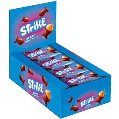 Драже Strike крекер в глазури 40г