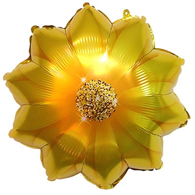 К ФИГУРА Георгин Цветок желтый