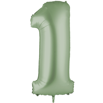 Г ЦИФРА 1  40" Сатин Olive Green