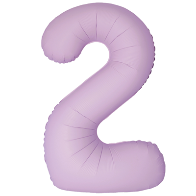 Ф ЦИФРА 2  40" SLIM Matte Pink