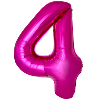 Ф ЦИФРА 4  40" SLIM Fuchsia