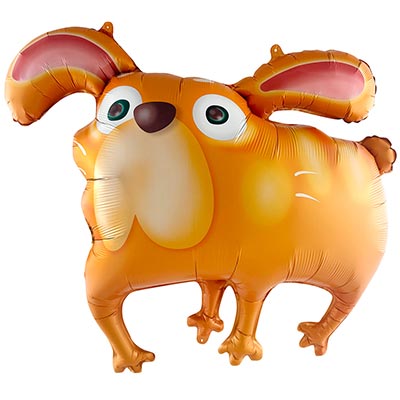 К ФИГУРА Собака ушастая рыжая
