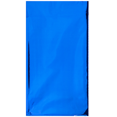 Скатерть фольг синяя 130х180см/G