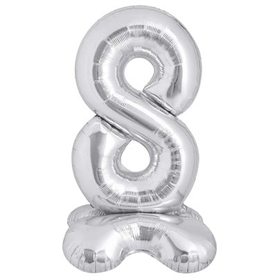 К ЦИФРА 8 50" Silver на подставке